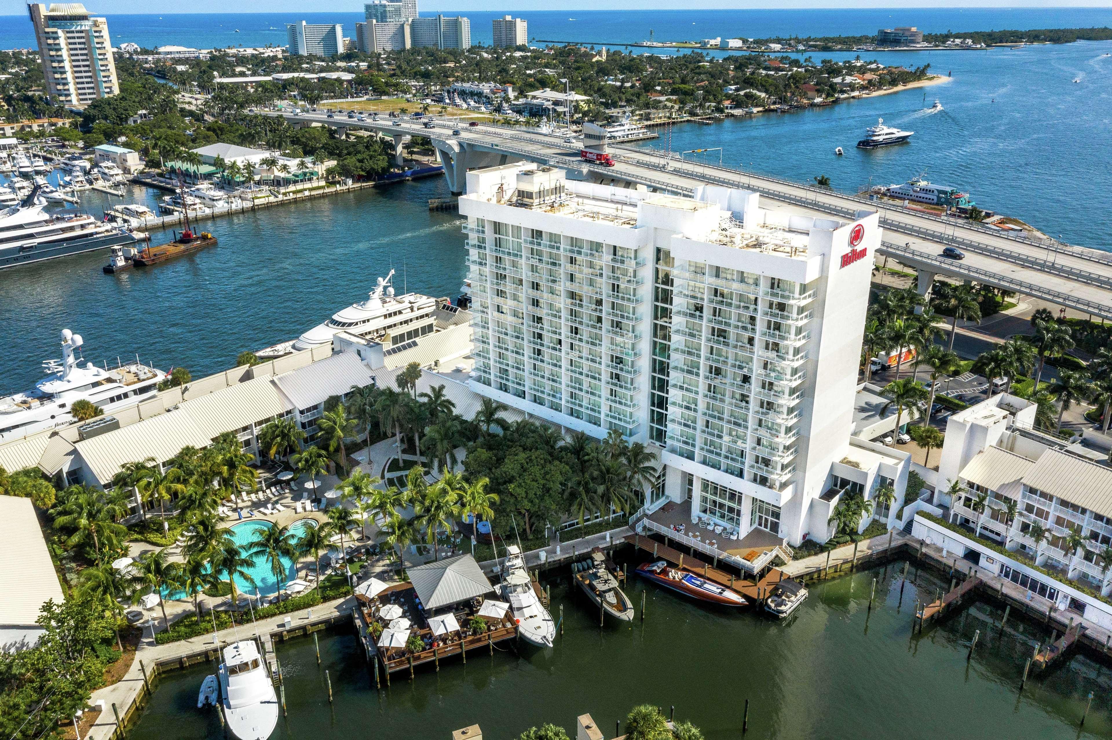 Hilton Fort Lauderdale Marina Экстерьер фото